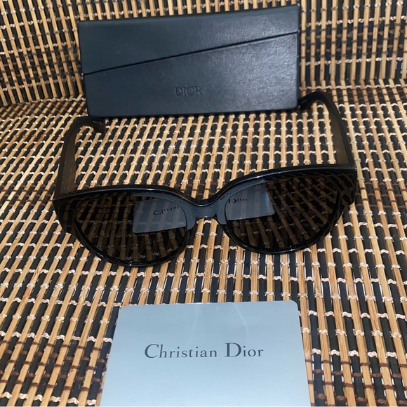 Christian Dior Black Sunglasses - Picture 1 of 12
